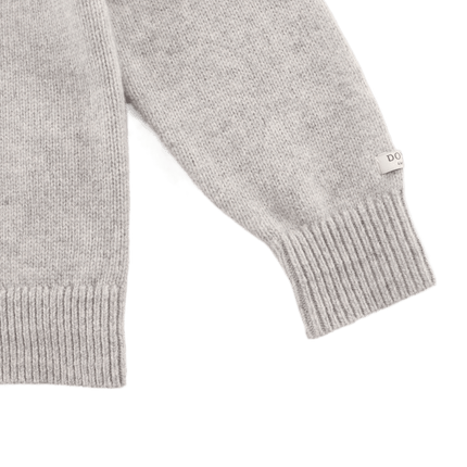 Denn Merino Wool Sweater | Kindertrui | Lammy | Soft Grey Melange