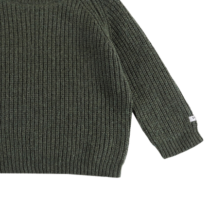 Garie Sweater | Forest Green Melange