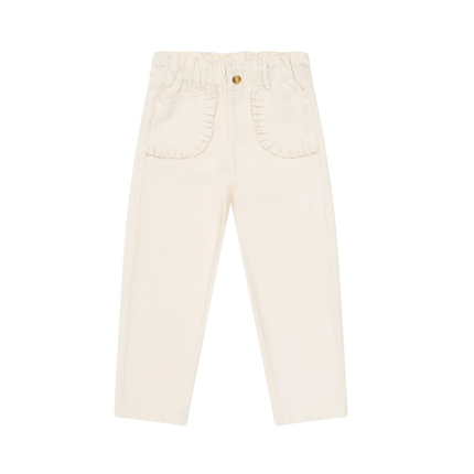 Phien Trousers Warm White | Kinderbroek