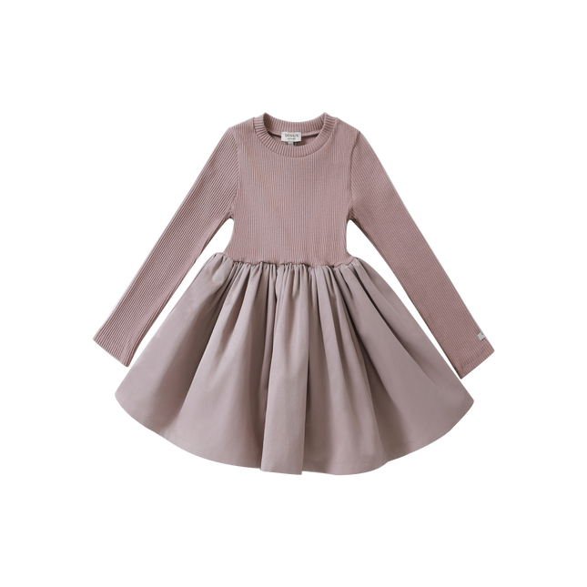 Furre Dress | Meisjesjurk | Lilac