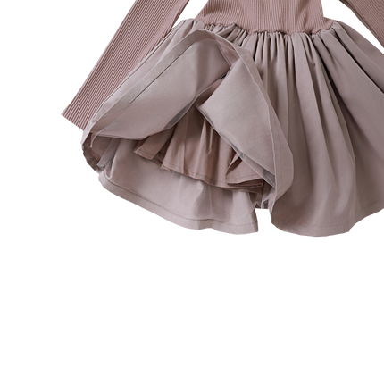 Furre Dress | Meisjesjurk | Lilac