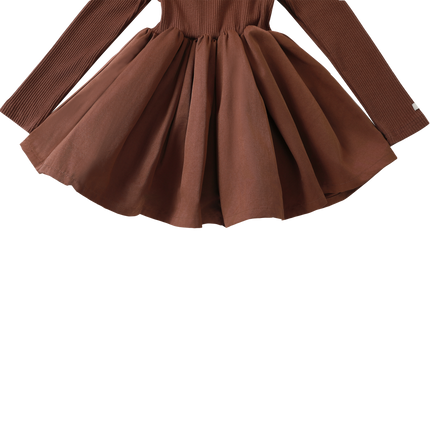 Furre Dress | Mahogany