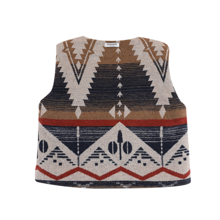 Ginys Gilet | Blue Marine Melange