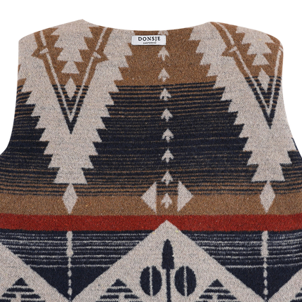 Ginys Gilet | Blue Marine Melange