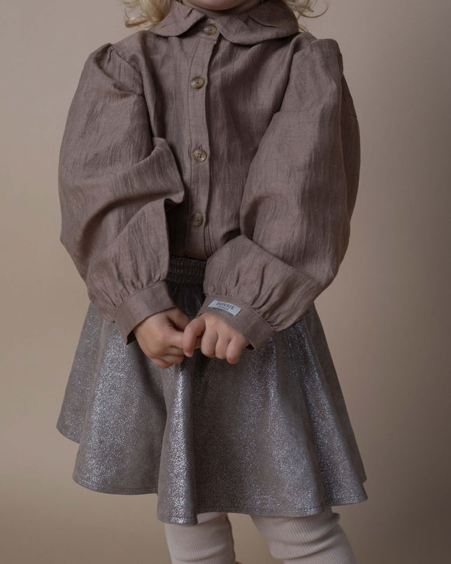 Ister Blouse | Grey Violet