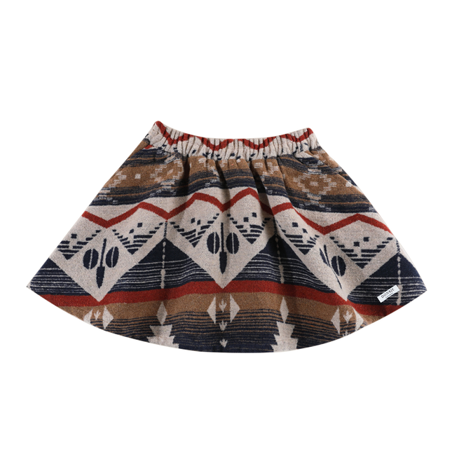 Siessie Skirt | Blue Marine Melange