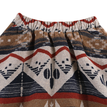 Siessie Skirt | Meisjesrok | Blue Marine Melange