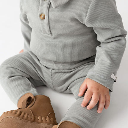 Paulo Bodysuit | Lava Grey