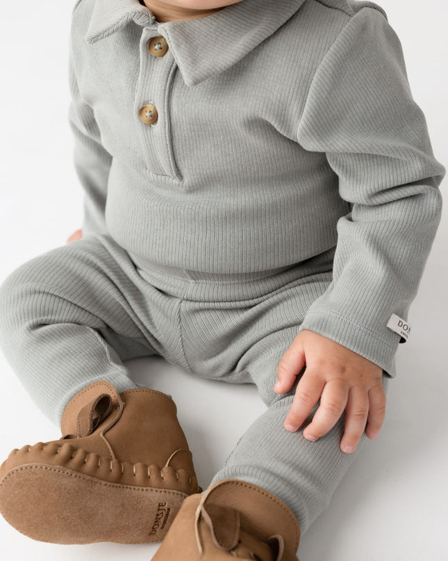 Paulo Bodysuit | Lava Grey