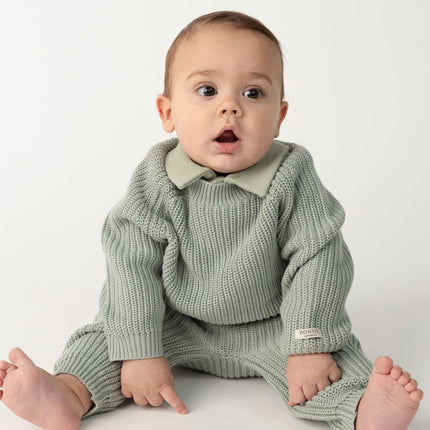 Jade Sweater | Frosted Green