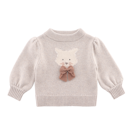 Denna Merino Wool Sweater | Cat | Ash Rose