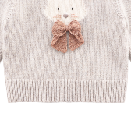 Denna Merino Wool Sweater | Cat | Ash Rose