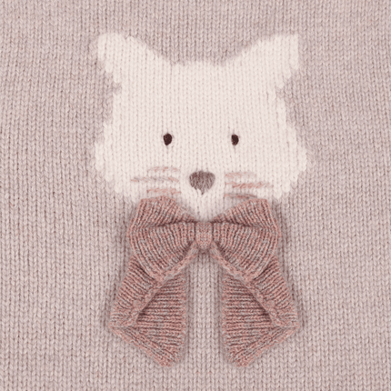 Denna Merino Wool Sweater | Cat | Ash Rose Melange