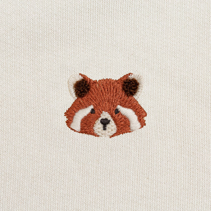 Bojan Sweater Red Panda Birch | Kinderhoodie | Jongenshoodie met borduursel