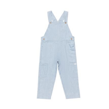 Jaylen Linen Overalls | Kinderjumpsuit | Sky Blue