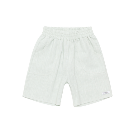 Loanni Linen Shorts | Mint Green