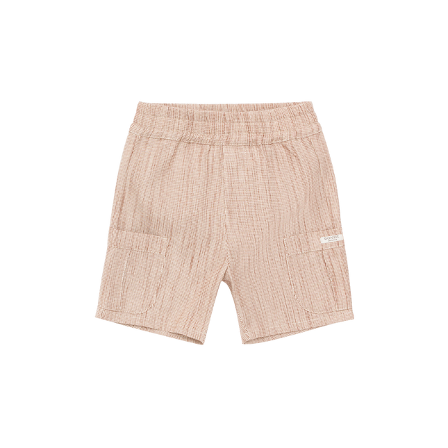 Aleid Shorts | Rust - White Striped