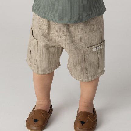 Aleid Shorts | Sesame - White Striped
