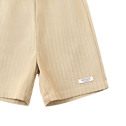 Cyriel Shorts | Biscuit Striped