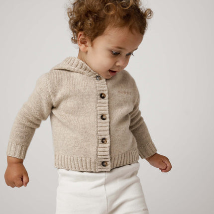 Gilane Merino Wool Cardigan | Biscotti Melange