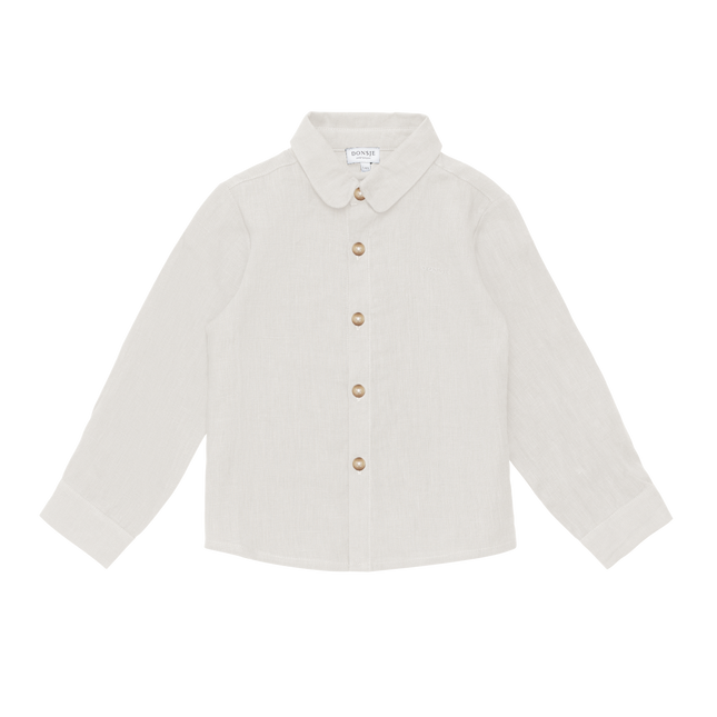 Leom Linen Shirt | Off White
