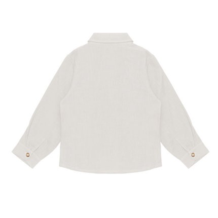 Leom Linen Shirt | Off White