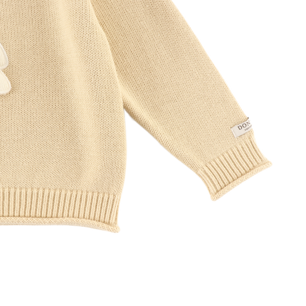 Valenthe Sweater | Kindertrui | Bee | Biscuit