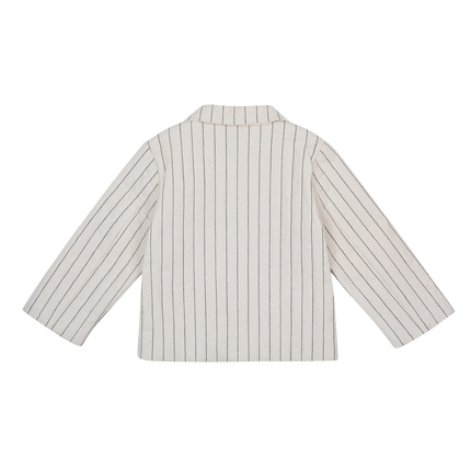Orselle Jacket | Kinderjas | Soft Sand - Blue Striped