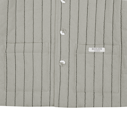 Orselle Jacket | Dusty Green – Thyme Striped