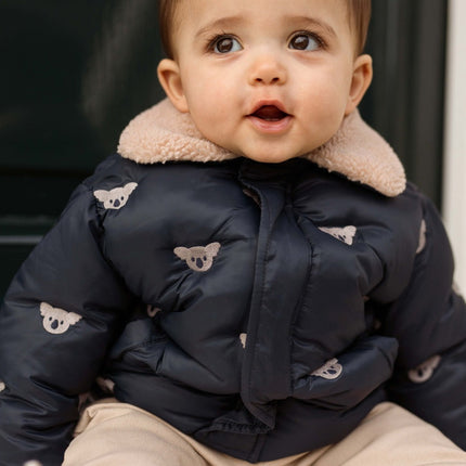 Florus Jacket | Kinderjas | Koalas | Blue Marine