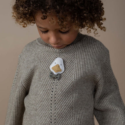 Caseley Sweater | Kindertrui | Sesame Melange
