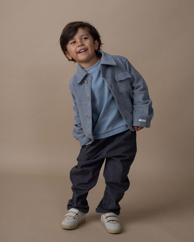 Melle Overshirt | Dark Spruce Melange