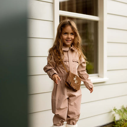 Rianne Jumpsuit | Kinderjumpsuit | Rose Mocha