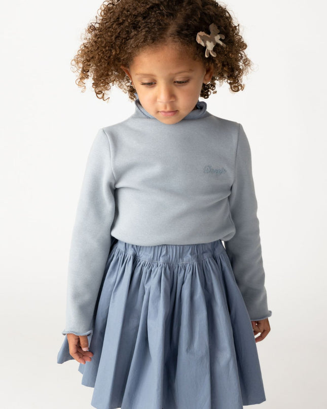 Jotte Top | Kindertop | Foggy Blue