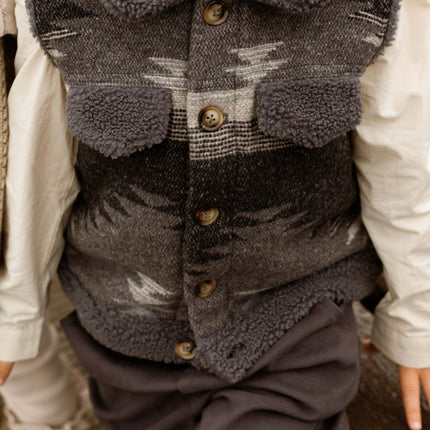 Lensen Gilet | Cloudy Grey Melange