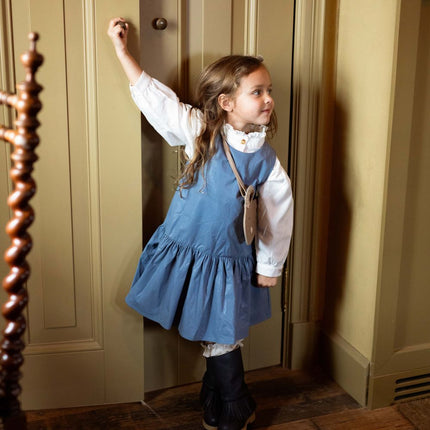 Renske Dress | Meisjesjurk | Sky Blue