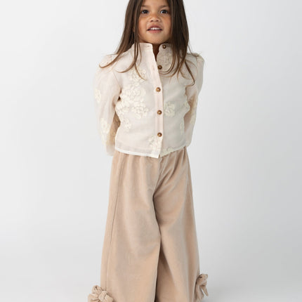 Nolien Trousers | Kinderbroek | Bows | Vintage Rose