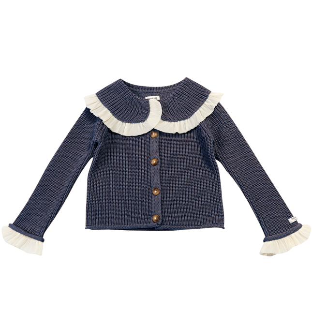 Zoila Cardigan | Blue Marine