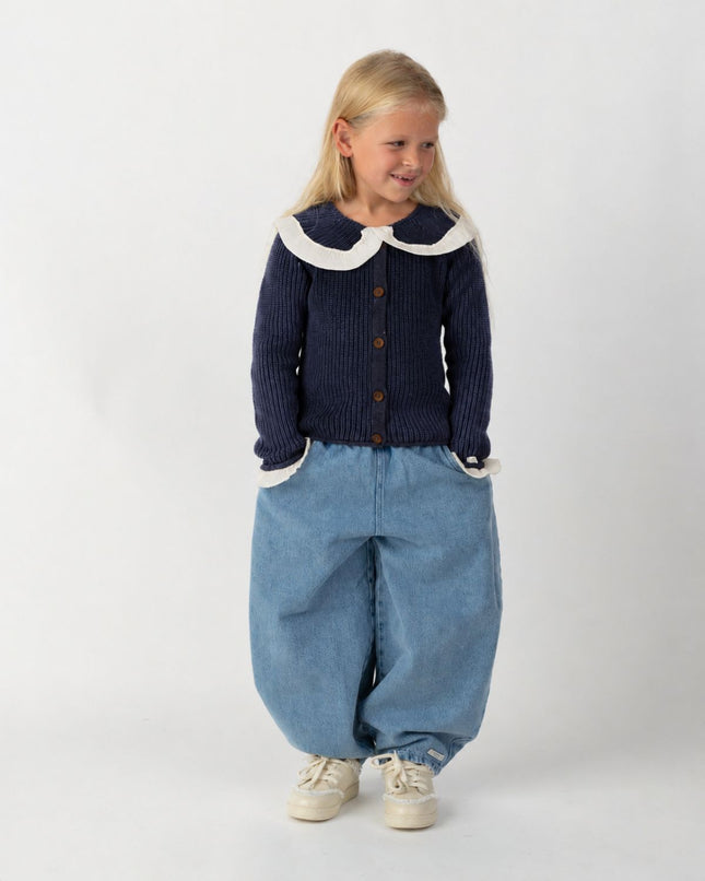 Zoila Cardigan | Blue Marine