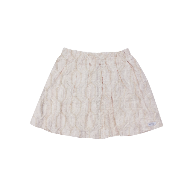 Raylen Skirt | Soft Taupe - Rose Chain