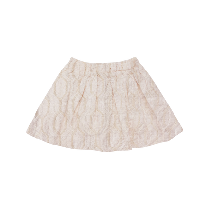Raylen Skirt | Soft Taupe - Rose Chain