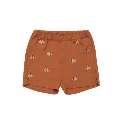 Wangu Swim Shorts | Moonfishes | Rust