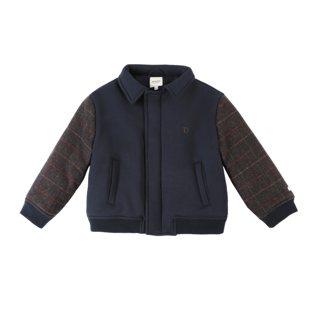 Alaric Bomber Jacket | Navy Blue