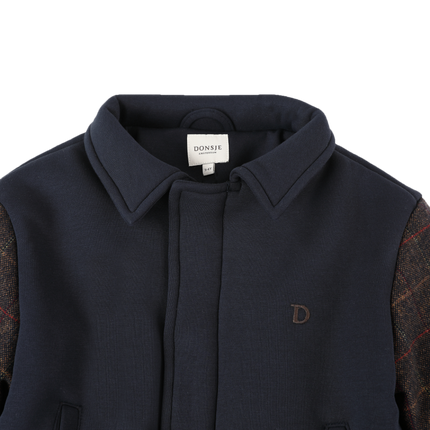 Alaric Bomber Jacket | Navy Blue