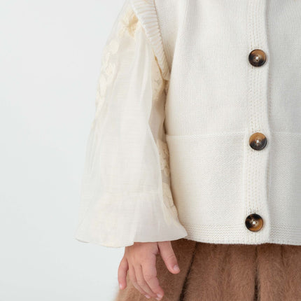 Hespera Vest | Bodywarmer | Off White
