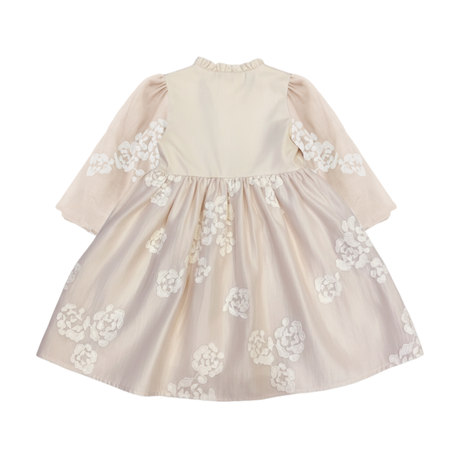 Kylen Dress | Meisjesjurk | Soft Powder - White Blossom