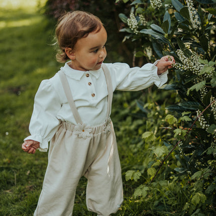 Pluimpje Sweater | Kindertrui | Off White