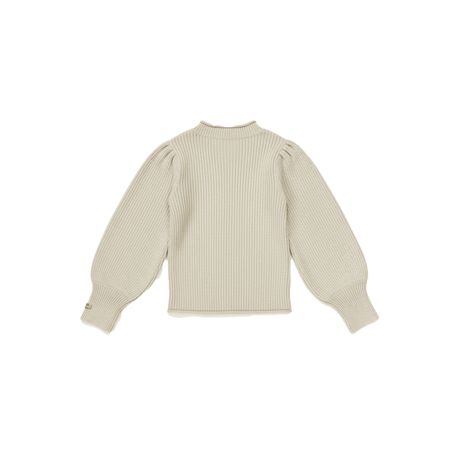 Ada Sweater | Warm White Melange