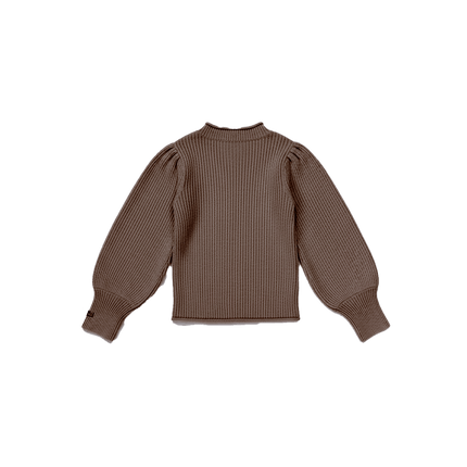 Ada Sweater | Pecan Brown Melange
