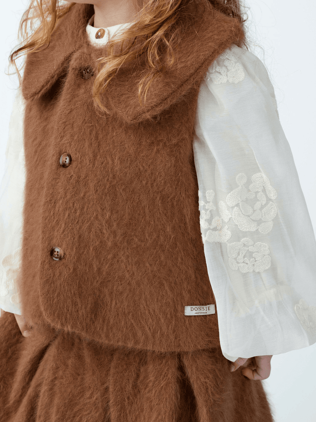 Anja Gilet | Bodywarmer | Hazelnut